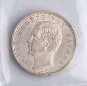 5 Mark-Münze "Otto König von Bayern" (Deutsches Reich, 1913), Silber, Münzprägestätte: D,