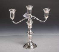 Girandole für drei Kerzen aus 925 Sterling Silber (Unterbodengravierung "Lord Silver",