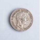 5 Mark-Münze "Wilhelm II. Kaiser u. König von Preussen" (Deutsches Reich, 1895), Silber,