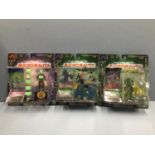 218 - Micronauts Time Traveler, Centaurus & Galactic Defender Figures