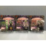 216 - Micronauts Time Traveler, Membros & Acroyear Figures