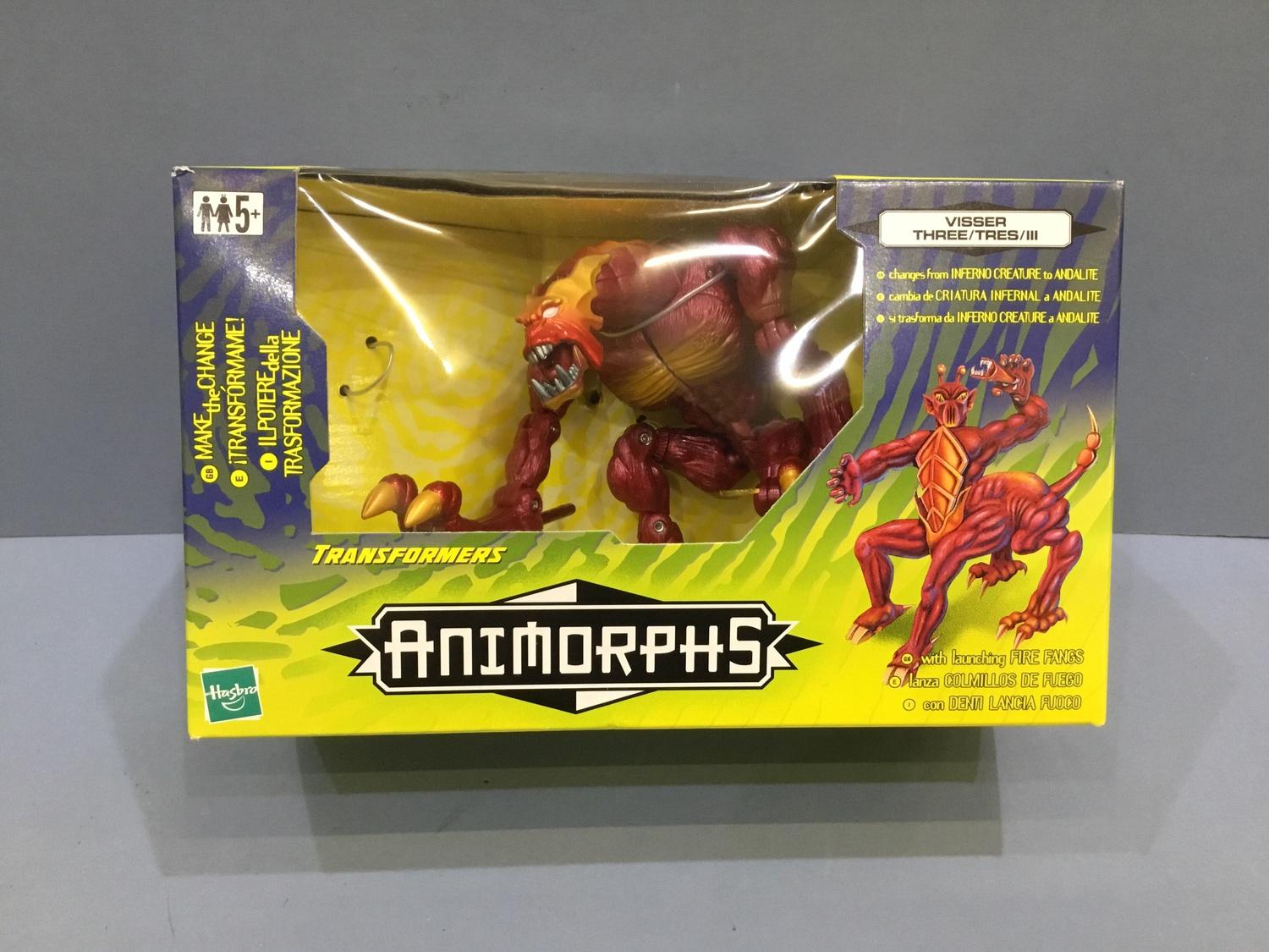 258 - Transformers Animorphs Visser Three Figure