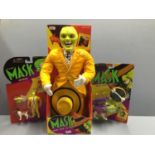 213 - 'The Mask' Large Poseable Figure, Heads-Up Mask & Chompin' Milo Figures