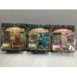 220 - Micronauts Repto, Pharoid & Time Traveler Figures