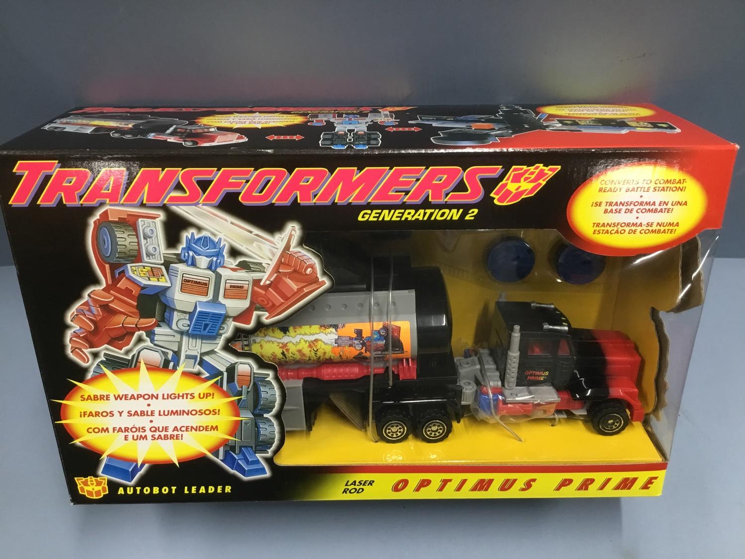 34 - Transformers Generation 2 Laser Optimus Prime