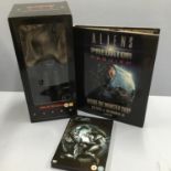 179 - Medicom Alien Figure, Alien VS Predator DVD & Book