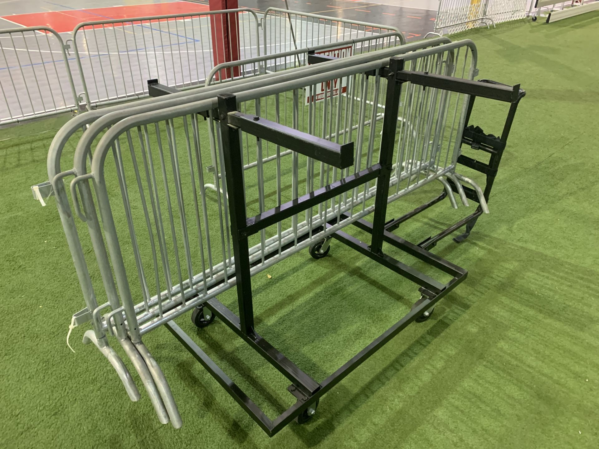 rack for crowd control barriers - Image 2 of 2