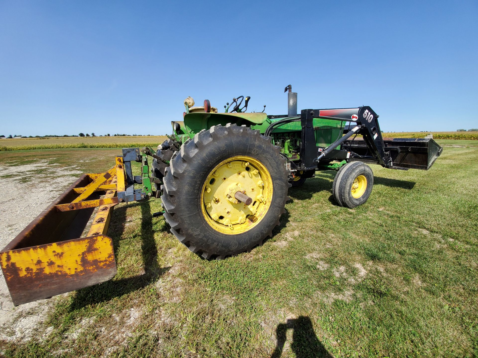 1972 John Deere 4020 w/ Koyker 510 Loader - Image 4 of 10