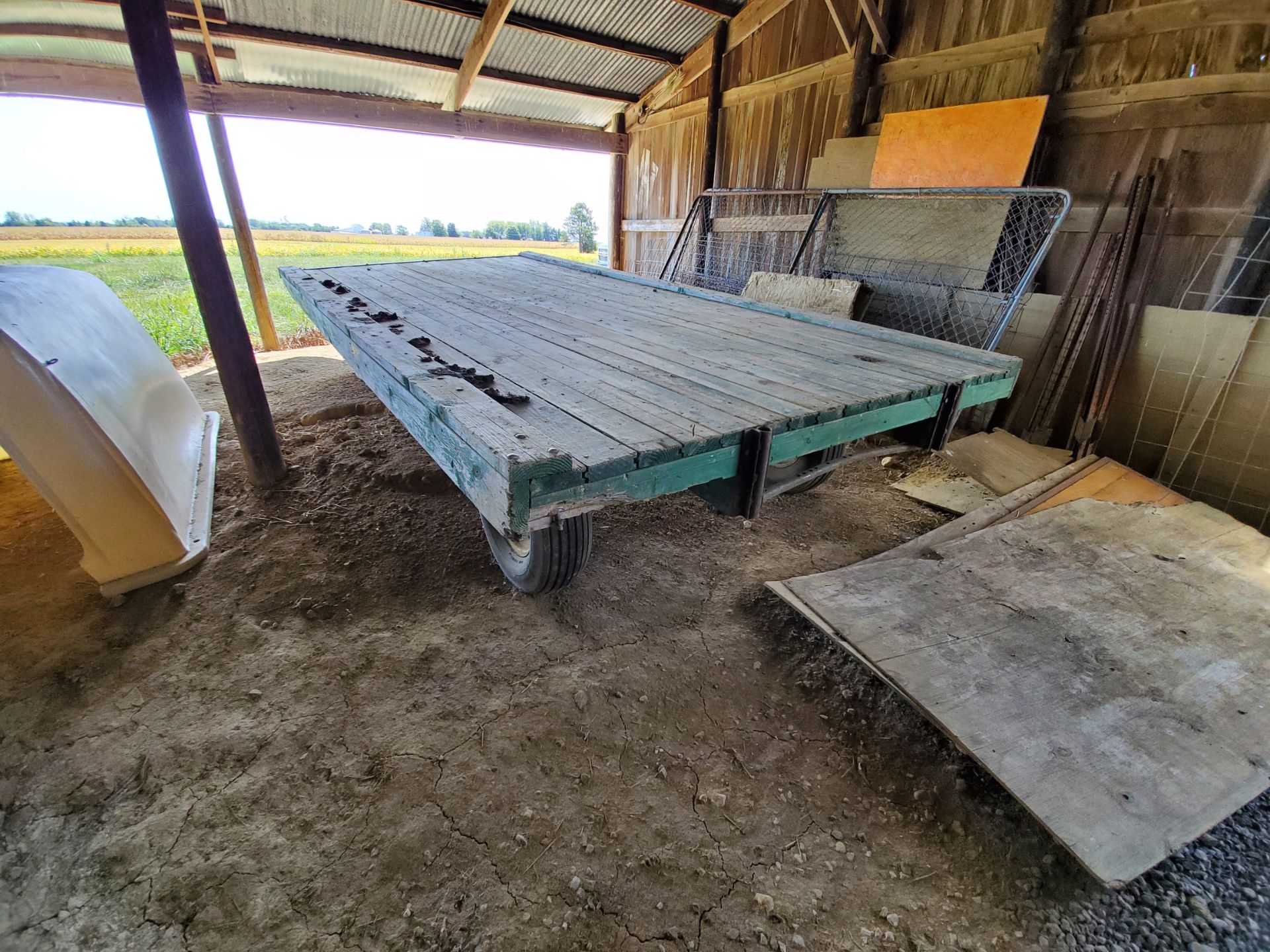 John Deere 16 ft Flat Bed Wagon - Image 2 of 3