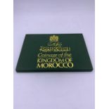 Coin proof set for Morocco 1974