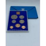 A cased set of Coinage of Great Britain and northern Ireland 1977