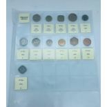 Twelve coins from Myamar (Burma) varius years and denominations