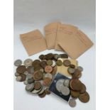 A wide selection of coinage from the United Kingdom, various denominations, years and conditions.