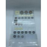 A selection of twenty one coins, various conditions, years and denominations from Somalia.