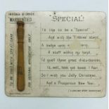 A Victorian truncheon insignia of office
