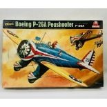 A Hales boxed aircraft kit of a Boeing P-26S Peashooter