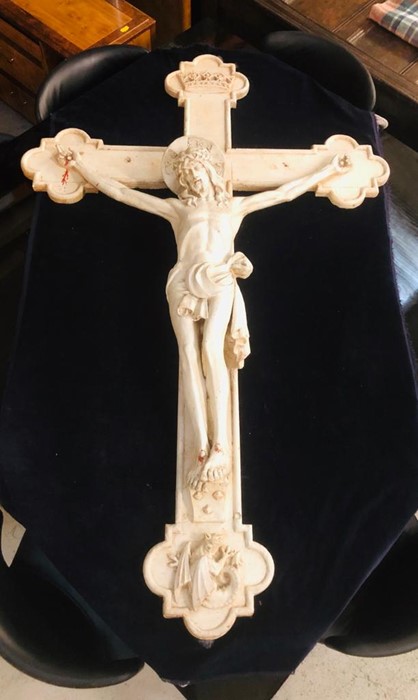An Esmond Burton (1886-1964) original plaster Maquette of Jesus on the Cross from the clay model. - Bild 15 aus 15