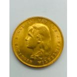 An 1897 10 Gulden coin (Netherlands)