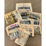 A selection of newspapers from 1936 onwards