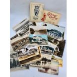 A Selection of various vintage postcards, including some from Guernsey.