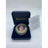 A Westminster Mint Diamond Jubilee HM Queen Elizabeth II Cook Islands coin