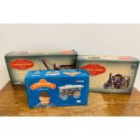 Two boxed Corgi diecast vintage Glory of Steam and a Dibnah's Showman's tractor