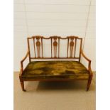 Three seater salon settee