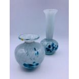 Two pieces of Medina glass