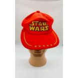 Star Wars: An original Star Wars 1977 cap, size M from the personal collection of Pamela Mann-