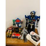 A selection of robots, Transformers and parts