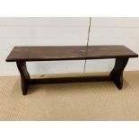 A small wooden bench (W119 cm x H 63 cm)