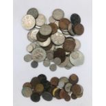A selection of various coins, Victorian onwards, various years and conditions.