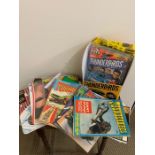 A selection of Thunderbirds magazines and comics