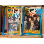 A large selection of "Look In" magazines