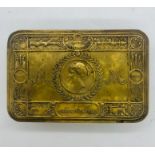 A British WW1 Princess Mary Christmas tin