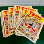 A collection of twenty six TV comics from 1961-1963