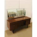 A Mid Century dressing table with mirror by Nathan
