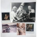 Selection of Five Photographs from various Star Wars filming including two continuity Polaroids