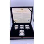 Morgan Dollar Mintmark collection cased. Denver, New Orleans, Carson City, and San Fransisco Mints.