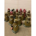 A selection of 24 Doctor Who "Dalek" bath and shower gel sets