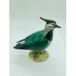 A Beswick Figure of a Lapwing bird