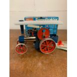 A boxed Wilesco Dampftracker D40 traction engine