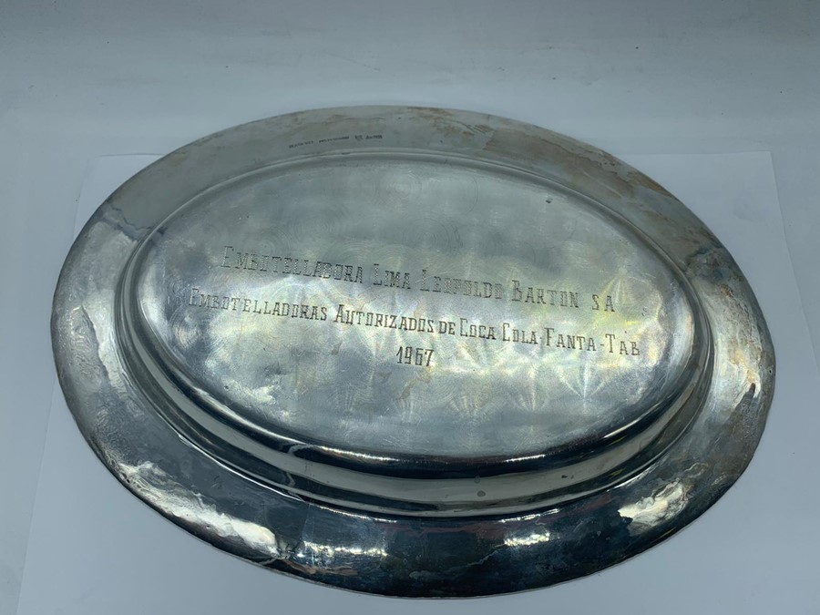 A South American silver bowl (260g) - Image 6 of 6