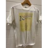 Rare: Indiana Jones Raiders of the Lost Ark, congratulatory Crew T-Shirt very faded. From the