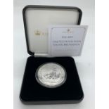 A boxed 2017 United Kingdom silver Britannia