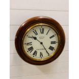 A Smiths Enfield London wall clock