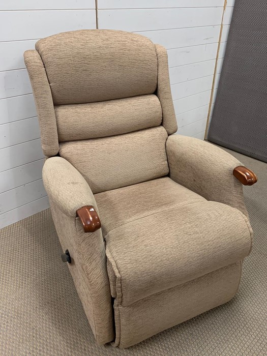 A reclining armchair