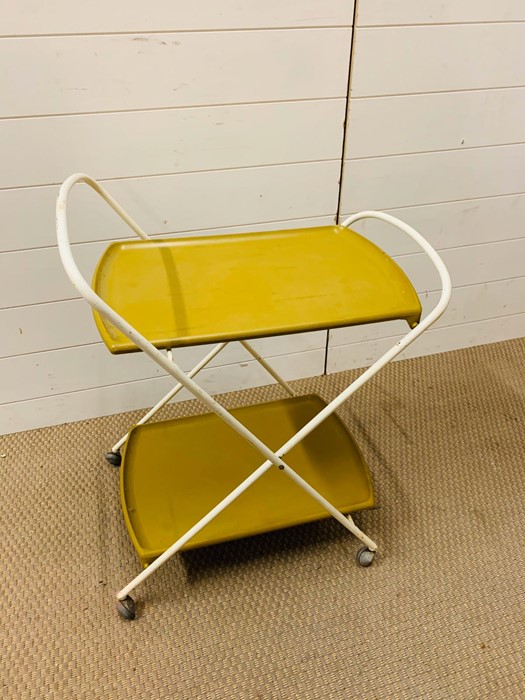 An 1950's Oojamaflip manifold trolley