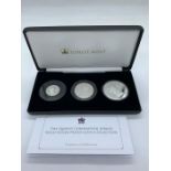 The Queen's Coronation Jubilee Solid Silver Proof Coin Set