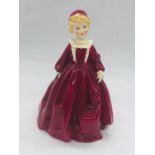 Royal Worcester figure modelled by F G Doughty 'Grandmothers Dress'